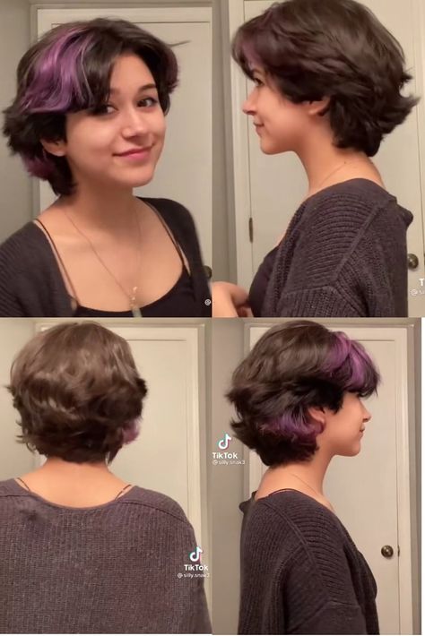 Really Short Hair For Round Faces, Hair 2023 Trends, Hair Color Ideas Balayage, Color Hair Styles, Non Binary Haircuts, Womans Hair, Hair Styles For Short Hair, Haircut Inspo, Short Hair Tomboy