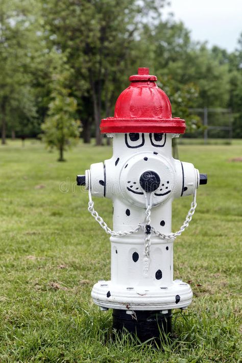 Decorative Fire Hydrant stock image. Image of industry - 41700261 Fire Hydrant Craft, Fire Dept Decor, Dog Fire Hydrant, Fire Hat, Hot Tub Pergola, Firefighter Crafts, Firefighter Home Decor, Street Art Illusions, Sidewalk Chalk Art