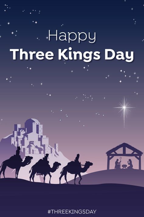 Happy Three Kings Day Quotes, Happy 3 Kings Day, 3 Kings Day, Happy Three Kings Day, The 3 Wise Men, Disco Wallpaper, Happy King, Three Kings Day, Blessed Morning Quotes