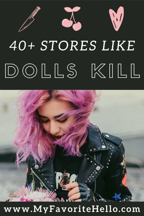 40+ Stores Like Dolls Kill Stores Like Dollskill, Soft Alt Outfits, Pastel Goth Fashion Outfits, Alt Clubbing Fits, Punk Fashion Edgy, Kawaii Grunge Aesthetic, Punk Goth Outfits, Dollskill Outfits, Rave Streetwear