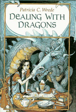 Dealing With Dragons, Enchanted Forest Chronicles, Middle Grade Fantasy, Ella Enchanted, The Enchanted Forest, Dragon Princess, Fantasy Book Series, Art Of Manliness, Dragon Figurines