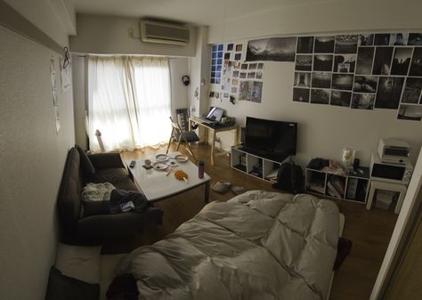 Awesome Apartment Found In Japan Tiny Japanese Apartment, Japan Apartment, Japanese Apartment, Japanese Interior Design, Dekorasi Kamar Tidur, Apartment Layout, Aesthetic Rooms, Tiny Apartment, Studio Interior