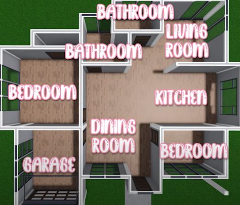 Small House Layout 3 Bedroom 2 Bathroom Bloxburg House Layout, Bloxburg House Layouts 1 Story Small 3 Bedroom, Bloxburg House Ideas 1 Story Layout 2 Bedrooms, Blocksburg Layouts One Story, Floor Plan Bloxburg 1 Story, Bloxburg Small 1 Story House Layout, 1story Bloxburg House Layout, Bloxburg House Plans 1 Floor, One Story Bloxburg House Layout 3 Bedroom