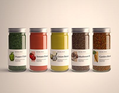 Check out new work on my @Behance profile: "Spice Jar Food Packaging" http://be.net/gallery/180153049/Spice-Jar-Food-Packaging Spice Packaging Design Ideas, Premium Food Packaging Design, Spice Label Design, Spice Branding, Spices Jar, Indian Spice Box, Spice Packaging, Spice Design, Packaging And Label Design