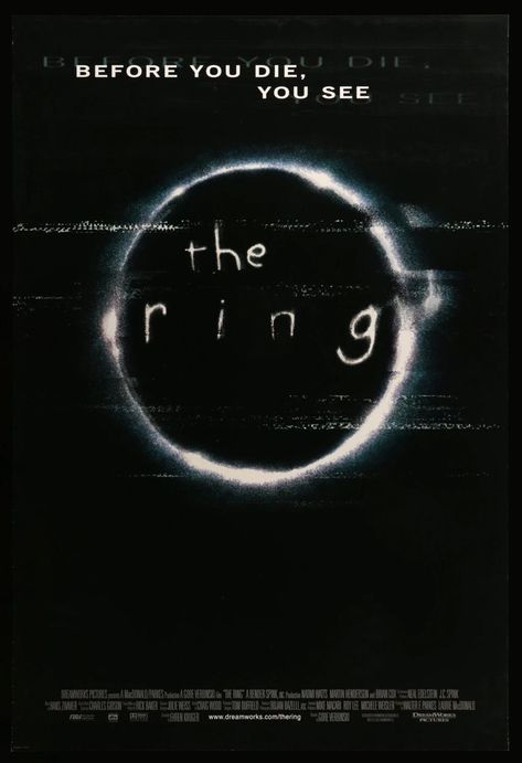 The Ring Movie Poster, The Ring Movie, The Ring 2002, Ring Movie, Martin Henderson, Film Poster, Film Art, Movie Posters Vintage, Mirror Image