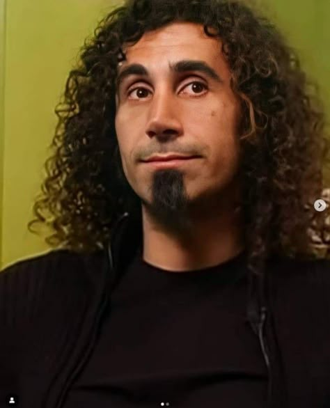 Serj Tankian 90s, Serj Tankian Long Hair, Serj Tankian Silly, Serj Tankian, John Dolmayan 90s, Soad System Of A Down Edit, Serj Soad Memes, Sausage Party, System Of A Down Memes Humor