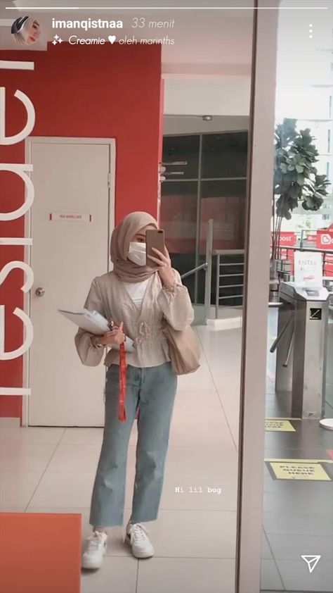 Kuliah Outfit, Minimal Style Outfits, Smart Casual Work Outfit Women, Ootd Hijab Casual, Fashion Identity, Class Outfit, Muslim Outfits Casual, Muslim Fashion Hijab Outfits, Hijab Style Casual