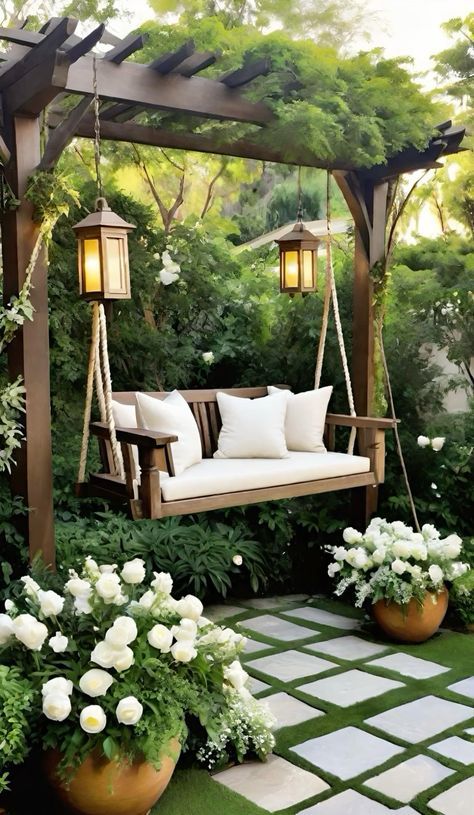 Wall Garden Design, Garden Corner Ideas, Balcony Patio Ideas, Neutral Bedroom Decor, Front Garden Landscape, Courtyard Gardens Design, Modernist Architecture, Backyard Gazebo, Dream Yard