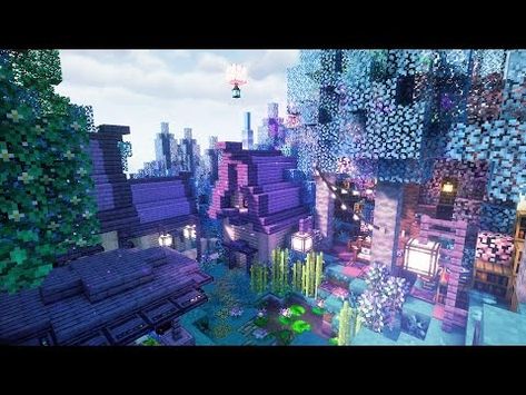 Build an Enchanted Forest in Minecraft With Me ₊˚⊹♡ - YouTube Minecraft Enchanted Forest, Table Minecraft, Build Inspiration, Minecraft Inspo, Minecraft Builds, Enchanted Forest, Enchanted, Minecraft, Forest