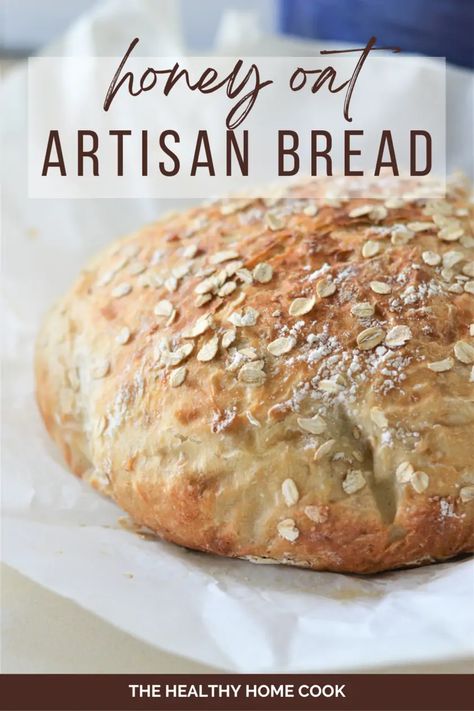 Artisan Yeast Bread, No Knead Honey Oat Bread Dutch Oven, Bread Made In Dutch Oven, Artisan Bread Flavors, Dutch Oven Honey Bread, Dutch Oven Bread Recipes, Subscription Ideas, Butter Buns, Oat Bread Recipe