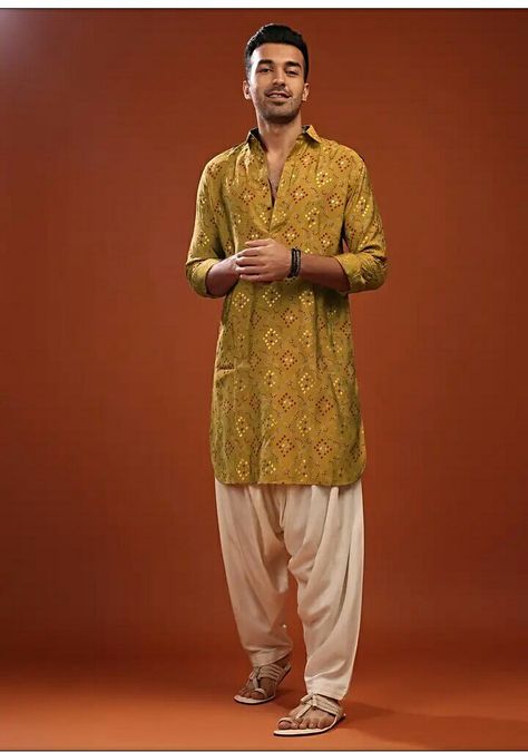 Trendy Haldi Outfits, Haldi Outfits For Men, Dhoti Pants For Men, Indian Wedding Guest Dress, Wedding Kurta For Men, Kurta Pajama Men, Party Outfit Men, Haldi Outfits, Wedding Dresses Men Indian