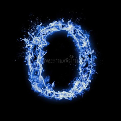 Illustration about Letter O. Blue fire flames on black isolated background, realistic fire effect with sparks. Part of alphabet set. Illustration of flame, heat, abstract - 157762935 D Wallpaper Letter Cute, V Letter Images, Lr Photo Editing Background Hd, Pop Design Photo, Fire Effect, Watercolor Peacock, Alphabet Photos, Fire Flames, Photo Letters