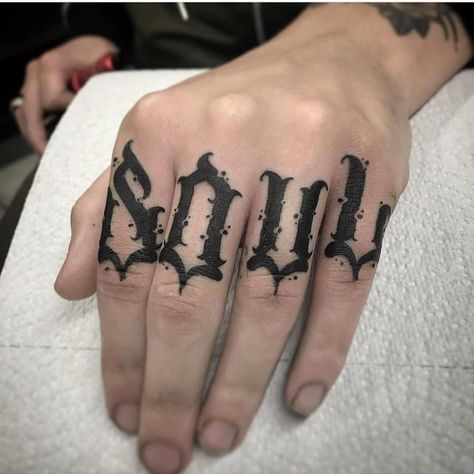 Finger Letter Tattoos, Knuckles Tattoo, Instagram Tattoos, Flame Tattoo, Tattoos Hand, Tattoos Instagram, Skull Hand Tattoo, Tattoo Lettering Design, Knuckle Tattoos