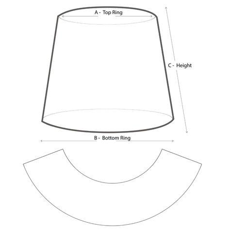 Making Lampshade Patterns. Lampshade Template, Panel Drawing, Lampshade Designs, Paper Lampshade, All The Small Things, Mini Accessories, Mini Lamp, Diy Lamp Shade, Barbie House