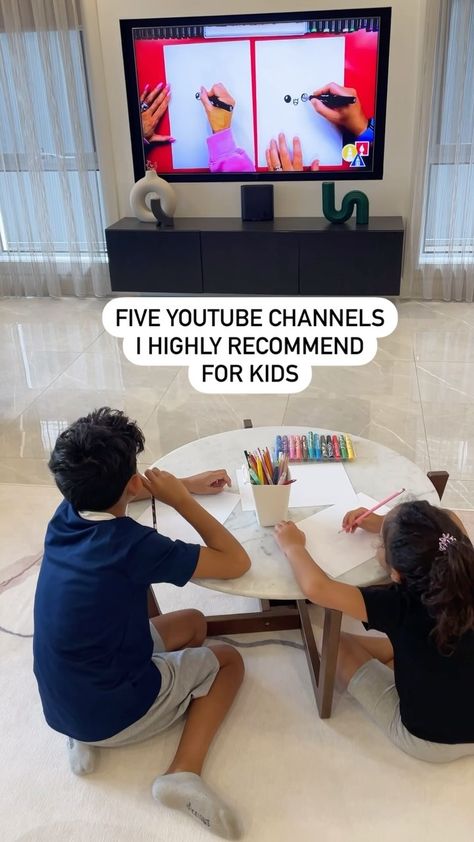 Five YouTube Channels I highly recommend for kids! Which one do you like? If its not on the list write it in the comments :) 1- Art for… | Instagram Art For Instagram, Art For Kids Hub, Writing Lists, Craft Night, Youtube Kids, Yoga For Kids, Child Development, Screen Time, The List