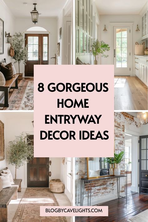 🏡 Looking for fresh home entry ideas? Check out our top 8 home entryway decor tips to make a grand first impression. Read the full article now! 🚪 Foyer Decorating Entryway Luxury Homes, Long Foyer Ideas Entryway, Open Foyer Ideas Entryway, Foyer Design Modern Entrance, Front Entry Decor, Entrance Ideas Entryway, Entrance Foyer Design, Foyer Ideas Entryway, Stylish Entryway