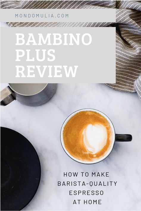 Breville Bambino Plus, Bambino Recipe, Homemade Smoker, Espresso At Home, Italian Espresso, Cappuccino Machine, Food Truck Design, Italian Coffee, Molecular Gastronomy