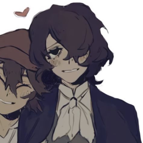 #bsd #bungoustraydogs #ranpo #poe #ranpoe #matchingicon #pfp Ranpo Poe, Pretty Drawings, Picture Icon, Identity Art, Dog Wallpaper, Stray Dogs Anime, Couple Drawings, Matching Profile Pictures, Bungo Stray Dogs