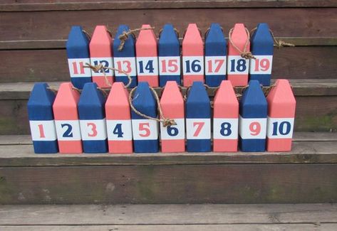 Navy and Coral Table Number Buoys. Beach Table Numbers. Navy and Coral Wedding. Nautical Wedding. Na Navy And Coral Wedding, Coral Wedding Colors, Sailing Decor, Coral Table, Wedding Nautical, Wood Table Numbers, Lobster Buoys, Navy And Coral, Nautical Table