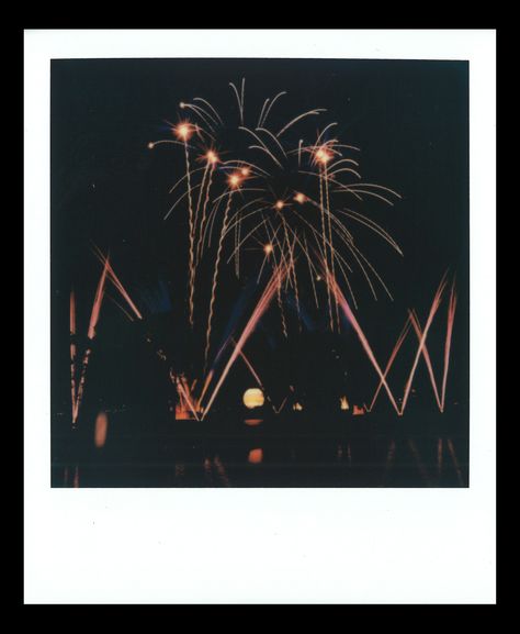 IllumiNations: Reflections of Earth Original Polaroid  #disney #nofilter #epcot #disneyworld #wdw #Illuminations #instadisney #disneyparks #polaroid #picoftheday #instapicoftheday #themepark #fireworks Polaroid Photography, Polaroid Pictures, Disney Parks, Theme Park, Fireworks, Disney World, Disney, Photography, Quick Saves