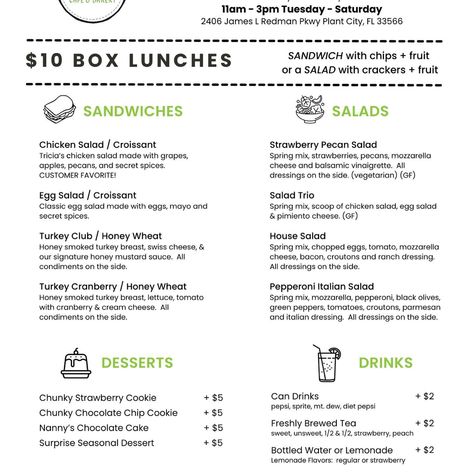 Our NEW Salad Trio is a part of our Workplace Lunch Delivery. Lunch Delivery, Food Truck, Salad