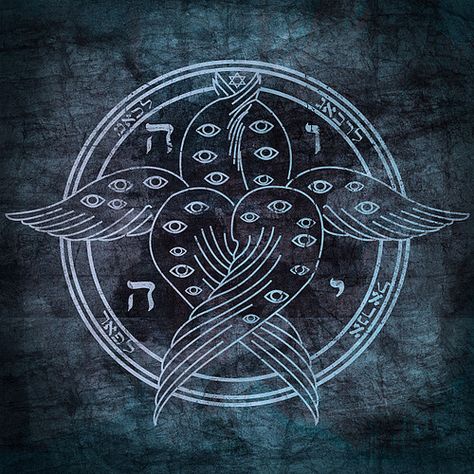 For today logo. Great for a tattoo! Eldridge Horror, Ancient Viking Art, Bible Angels, Angel Real, Nameless King, Biblically Accurate Angels, Accurate Angels, Cyanotype Ideas, Biblically Accurate Angel