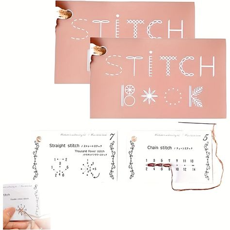 Stitch Cards, Sewing Cards, Feather Stitch, Embroidery Stitch, Costura Diy, Easy Stitch, Cards Printable, Sewing Book, French Knots