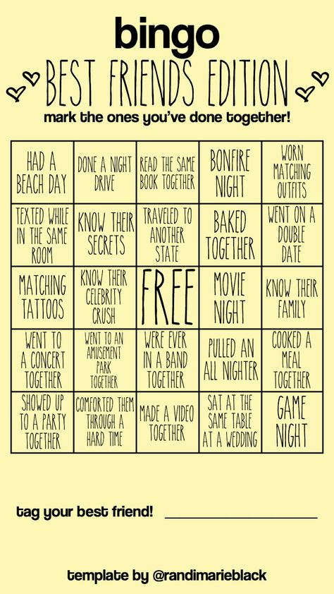 Friends Bingo, Friend Bingo, Story Templates, Double Room, Instagram Story Template, Story Template, Night Outfits, Beach Day, Bingo