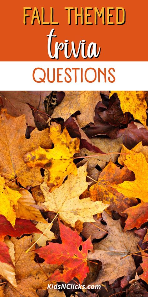 Fall Trivia, Trivia Games For Adults, Trivia Questions For Adults, Trivia For Seniors, Trivia Questions For Kids, Fall Party Games, Fall Festival Games, Oyster Festival, Pumpkin Games