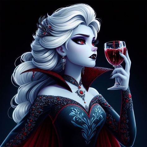 Dark Disney Art Twisted Princesses, Dark Disney Princess Art, Emo Disney Princess, Gothic Disney Princesses, Gothic Disney, Evil Disney Princesses, Emo Disney, Twisted Princesses, Dark Disney Princess