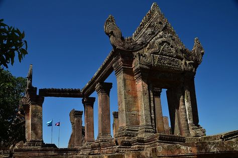 Preah Vihear Temple, Cambodia Temple, Khmer Architecture, Koh Rong Samloem, Khmer Temple, Most Beautiful Places To Visit, French Colonial, Hill Station, Ancient Temples