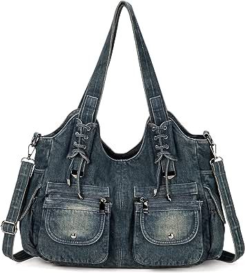 Mochila Jeans, Blue Jean Purses, Diy Sy, Jean Purse, Aesthetic Bags, Hobo Tote Bag, Denim Handbags, Denim Purse, Denim Shoulder Bags