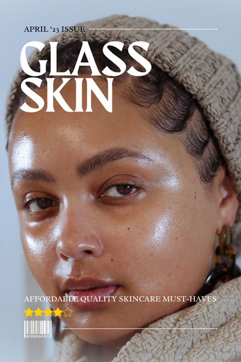 glass skin, glowy skin Glass Face Skin, Glass Skin Black Women Routine, Black Glass Skin, Glass Skin Black Women, Glass Skin Care Routine, Glowy Glass Skin, Clear Glass Skin, Glass Skin Routine, Clear Skin Routine