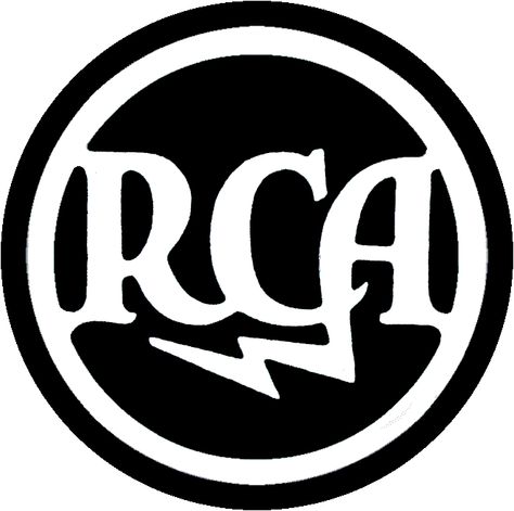 RCA Logo Record Label Logo, Golden Age Of Radio, Lightning Logo, His Masters Voice, Old Logo, Rca Records, Music Logo, Vintage Records, 로고 디자인