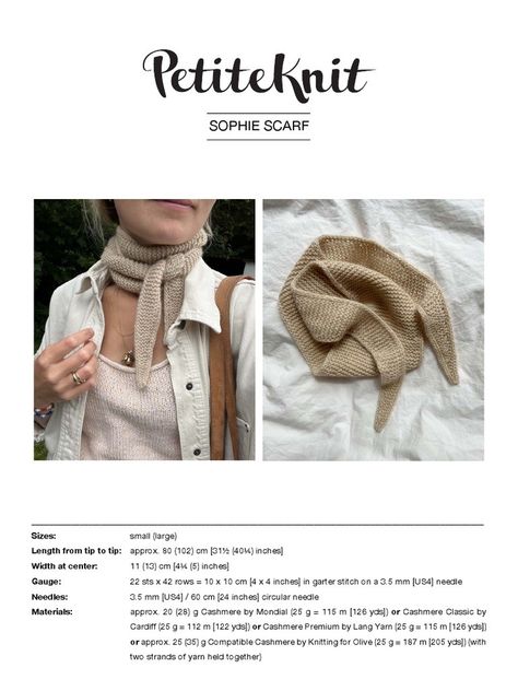 Sophie Scarf, Knitting Patterns Free Dog, Crochet Dress Pattern Free, Sac Diy, Knitting Machine Projects, Wool Projects, Knitted Wit, Lang Yarns, How To Purl Knit