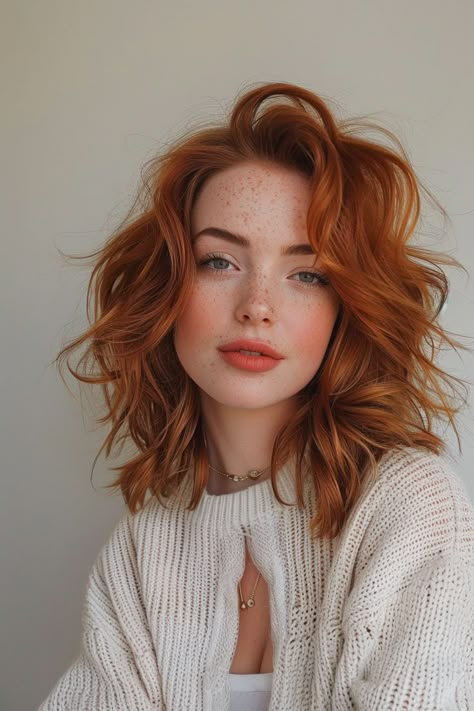 12 Versatile Shoulder-Length Bob Haircuts for an Easy Makeover Shoulder Length Bob Haircut, Κούρεμα Bob, Summer Haircuts, Oval Face Hairstyles, Fishtail Braid, Chic Hairstyles, Ginger Hair, Shoulder Length Hair, 인물 사진