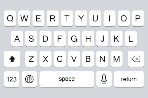 I Phone Keyboard, Keyboard Edit, Keyboard For Phone, Keyboard Picture, Keyboard Template, Button Mobile, Iphone Keyboard, Phone Keyboard, Cloud Computing Technology