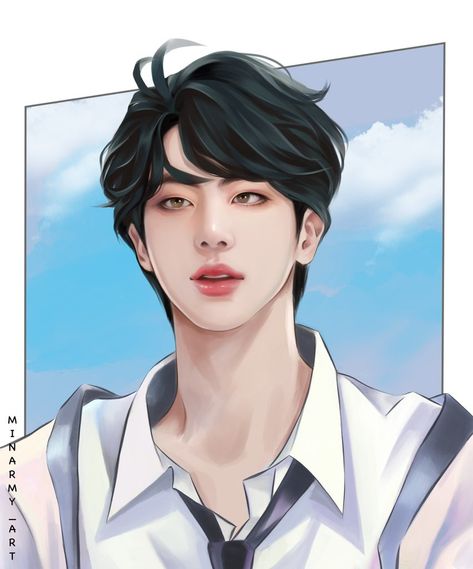 minarmy_art on Twitter: "There is no one else #btsfanart #JIN #SEOKJIN https://t.co/psKmlQ22b6" / Twitter Seokjin Fanart, Anime Version, Taehyung Funny, Bts Drawings, Kim Taehyung Funny, Kpop Fanart, Bts Jin, Bts Fanart, Foto Bts