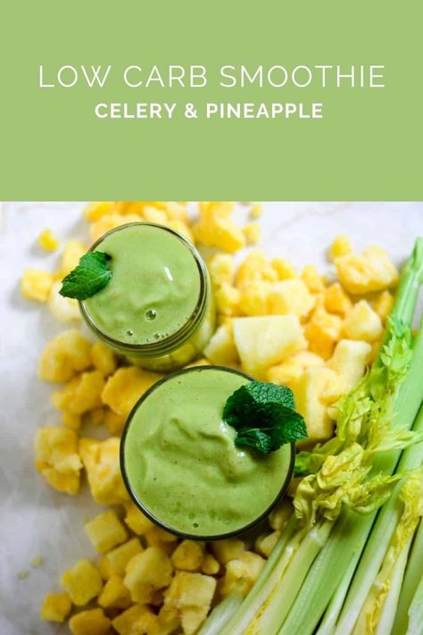 Pineapple Celery Smoothie