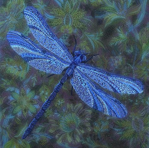 Dragonfly Wallpaper, Blue Dragonfly, Dragonfly Art, Dragonfly Tattoo, Beautiful Bugs, Expressionist Painting, Celtic Designs, Funky Art, Blue Aesthetic