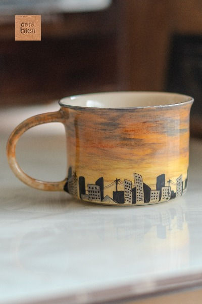 Twilight cityscape mug
Sunset cityscape ceramic
Urban skyline coffee mug
Artistic city mug
Handmade cityscape pottery
Unique skyline drinkware
City silhouette tea mug
Hand-painted skyline mug
Urban landscape coffee cup
Artistic sunset mug
Designer cityscape tumbler
Collectible city mug
Custom skyline ceramic
Urban chic coffee mug
Evening cityscape drinkware
Art lover coffee mug
City horizon tea cup
Handcrafted urban mug
Ceramic city view cup
Trendy cityscape mug
Modern skyline mug Sunset Cityscape, Window To The World, Ceramica Ideas, Urban Beauty, Sip And See, Date Idea, City Silhouette, Sunset City, City Painting