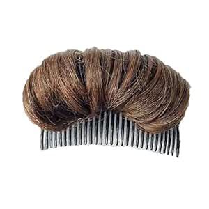 Light Brown Invisible Fluffy Hair Pad, Bump Up Comb Clip Bun Hair, False Hair Clip Fluffy Princess Styling Hair Pad Hairpin for Girls Women Thinning Hair Clips Barrettes Clips and Barrettes Lazy Hair, Chic Hairstyle, Hair Comb Clips, Lazy Hairstyles, Hair Tool, Chic Hairstyles, Fluffy Hair, Volume Hair, Thick Hair