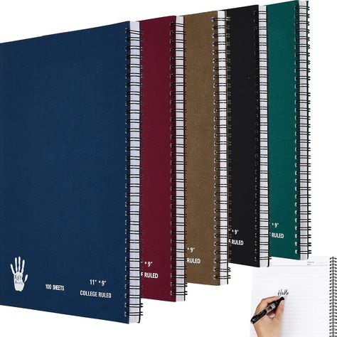 My youngest is a lefty- every year we grab some for the start of school Student Notes, Coil Design, Left Handed People, Work Plans, Elegant Color, Cool Writing, Chic Gifts, Composition Notebook, Ink Toner