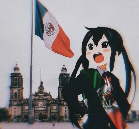 Mexican Anime Characters, Anime Mexican, Anime Mexico, Azusa Nakano, Tf2 Memes, Mexican Memes, Anime Character Names, Pokemon Gif, Mexican Culture