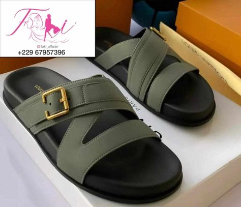 Pam Sandals For Men, Pam Slippers For Men, Palm Slippers For Men, Mens Brown Casual Shoes, Palm Slippers, Gents Slippers, Trendy Slippers, Mens Sandals Fashion, Fancy Sandals