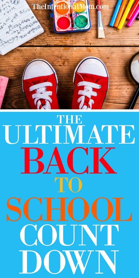 School Organization Ideas, School Countdown, Back To School Tips, School Planning, Plan Checklist, Back To School Checklist, Mothers Of Boys, School Checklist, Keeping Kids Busy