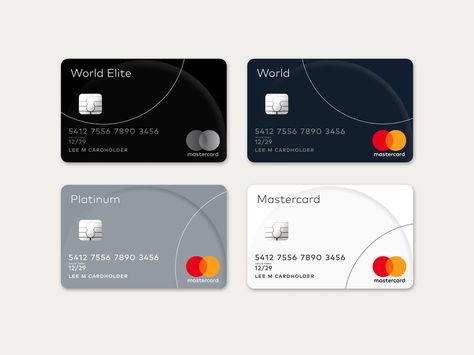 Mastercard's New Logo & Brand Identity — The Dieline - Branding & Packaging Design Debit Card Design, Michael Bierut, Bank Branding, Credit Card Design, Pentagram Design, Mastercard Logo, Bank Design, Member Card, Atm Card