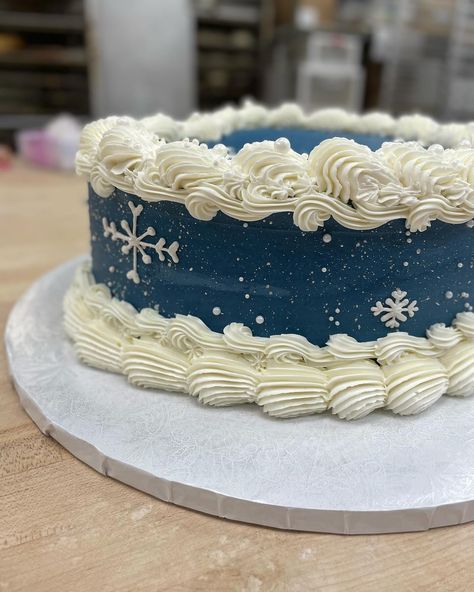 Winter love🤍 #heatshapecake #winter #wintercake 18th Birthday Cake Winter, Winter Theme Birthday Cake, Winter Birthday Cakes, Winter Birthday Cake Ideas, Snow Cake Birthday, Birthday Cake Winter Theme, Winter Themed Cake, December Birthday Cake, Winter Cake Ideas