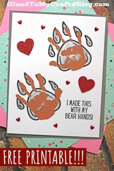 Bear Theme Preschool, Bear Crafts Preschool, Hibernation Crafts, Bears Preschool, Teddy Bear Crafts, Teddy Bear Day, Teddy Bear Theme, Keepsake Crafts, Bear Crafts