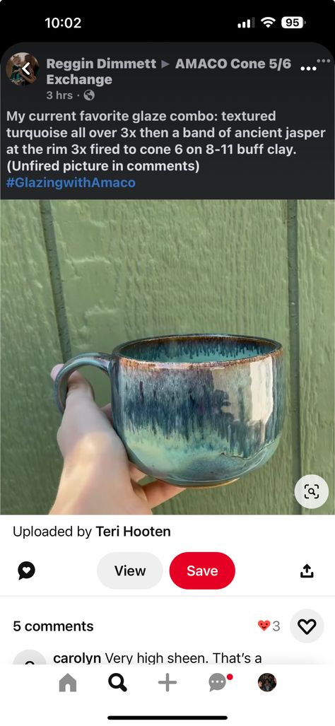 Glaze Combinations, Amaco Glazes, Beginner Pottery, Ceramic Glaze Recipes, Pottery Pot, Ceramic Workshop, Pottery Painting Designs, Keramik Design, Slab Pottery